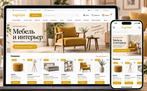 Готовый интернет-магазин мебели на PrestaShop | Ewonta