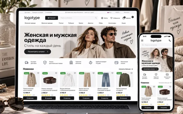Готовый шаблон интернет-магазина одежды на PrestaShop | Ewonta