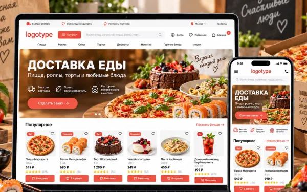 Готовый интернет-магазин доставки еды на PrestaShop | Ewonta