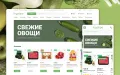 Готовый шаблон магазина продуктов и доставки еды на PrestaShop
