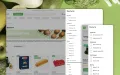 Готовый шаблон магазина продуктов и доставки еды на PrestaShop